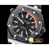 오데마피게 Royal Oak Diver 15707 CER/RU Black JF Ult 1:1 MY9015 Mod -AP0572