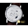  Lange 1 MoonPhase White SS/LE Asia 2813 21J -AS036B