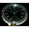  Dealer Clock Lange 1 Style SS/BlkRoman Swiss Quartz -ASCLK004