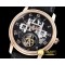 블랑팡 Fantasy Tourbillon Skeletonal RG/LE Blk Asia HW Tourb -BLP029C
