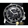 블랑팡 Fifty Fathoms Flyback Chrono SS/NY Black OMF Asia 7750 -BLP057