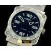벨&로스 BR03 Type Aviation SS/SS Black Asian Eta 2824 -BR067