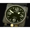 벨&로스 BR0192 Automatic PVD/RU Black/White A2836 -BR070