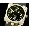 벨&로스 BR0192 Automatic SS/RU Black/White A2836 -BR075