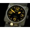벨&로스 BR0192 Automatic PVD/RU Black/Amble A2836 -BR076B