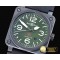 벨&로스 BR0392 Military Ed. PVD/RU Green Miyota 9015 -BR089B