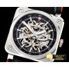 벨&로스 BR0392 Aero GT SS/LE Skeletonal Stainless Miyota 9015 -BR103B