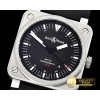 벨&로스 BR0392 Horograph Sandblasted SS/RU Black V2 Miyota 9015 -BR105A