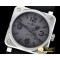 벨&로스 Bell Ross BR0392 42mm SS/RU Grey/Num/Stk V2 Miyota 9015 -BR105B