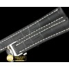 브라이틀링 Leather Strap Black W/DeployantFor 4245mm Watch -BRACC008B