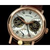 브레게 Power Reserve/GMT Duo Tourbillon RG/LE White Asian 281 -BRE048A
