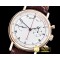 브레게 Classique Ref.1433 Chronograph RG/LE White Roman HW75 -BRE068A
