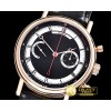 브레게 Classique Ref.1433 Chronograph RG/LE Black Roman HW75 -BRE068B