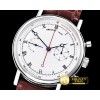 브레게 Classique Ref.1433 Chronograph SS/LE White Roman HW75 -BRE069A