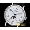 브레게 Breguet Classique MoonPhase SS/LE White MY9015 Mod -BRE070A