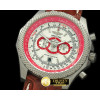 브라이틀링 Bentley SuperSports Chrono SS/LE Wht/Red Jap OS20 Qtz -BSW0159E