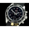 브라이틀링 Superocean Abyss SS/RU Black/Red Jap Num OS20 -BSW0162C