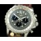브라이틀링 Chronospace SS/LE Graphite A7750 28800bph -BSW0181
