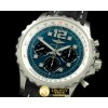 브라이틀링 Chronospace SS/LE Blue A7750 28800bph -BSW0182B