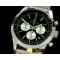 브라이틀링 TransOcean Chrono SS/SS Black Jap OS20 Qtz -BSW0184D