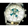 브라이틀링 TransOcean Unitime Chrono SS/SS White Jap OS20 Qtz -BSW0186A