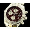 브라이틀링 Chronomat Evo SS Brown Num A7750 28800bph -BSW0193C