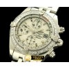 브라이틀링 Chronomat Evo SS White Sticks A7750 28800bph -BSW0193I