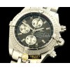 브라이틀링 Chronomat Evo SS/SS Grey Sticks A7750 28800bph -BSW0194D