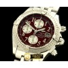 브라이틀링 Chronomat Evo SS/SS Brown Num A7750 28800bph -BSW0195C
