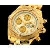 브라이틀링 Chronomat Evo YG/YG White Num A7750 28800bph -BSW0196B