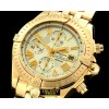 브라이틀링 Chronomat Evo YG/YG White Roman A7750 28800bph -BSW0196C