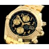 브라이틀링 Chronomat Evo YG/YG Black Num A7750 28800bph -BSW0196E