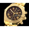 브라이틀링 Chronomat Evo YG/YG Brown Roman A7750 28800bph -BSW0196H