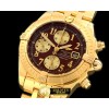 브라이틀링 Chronomat Evo YG/YG Brown Num A7750 28800bph -BSW0196J