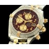 브라이틀링 Chronomat Evo SS/YG Brown Num A7750 28800bph -BSW0197D