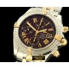 브라이틀링 Chronomat Evo SS/YG Brown Roman A7750 28800bph -BSW0197E