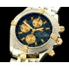 브라이틀링 Chronomat Evo SS/YG Blue Sticks A7750 28800bph -BSW0197H