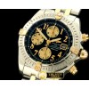 브라이틀링 Chronomat Evo SS/YG Black Num A7750 28800bph -BSW0197J