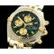 브라이틀링 Chronomat Evo SS/YG Green Sticks A7750 28800bph -BSW0197N