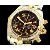 브라이틀링 Chronomat Evo SS/YG Brown Roman A7750 28800bph -BSW0198E