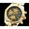 브라이틀링 Chronomat Evo SS/YG Grey Sticks A7750 28800bph -BSW0198J