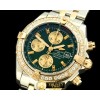 브라이틀링 Chronomat Evo SS/YG Green Sticks A7750 28800bph -BSW0198K
