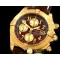 브라이틀링 Chronomat Evo YG/LE Brown Num A7750 28800bph -BSW0211F