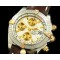 브라이틀링 Chronomat Evo SS/YG/LE White Sticks A7750 28800bph -BSW0212A