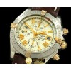 브라이틀링 Chronomat Evo SS/YG/LE White Roman A7750 28800bph -BSW0212B