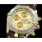 브라이틀링 Chronomat Evo SS/YG/LE White Num A7750 28800bph -BSW0212C