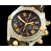 브라이틀링 Chronomat Evo SS/YG/LE Brown Roman A7750 28800bph -BSW0212F