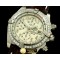 브라이틀링 Chronomat Evo SS/LE White Num A7750 28800bph -BSW0215B