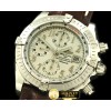 브라이틀링 Chronomat Evo SS/LE White Num A7750 28800bph -BSW0215F