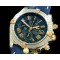 브라이틀링 Chronomat Evo SS/YG/LE Blue Roman A7750 28800bph -BSW0217B